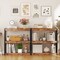 3 Tier Bookshelf Wooden Bookcase with Dual Anti-Tipping Kits Perfect for Any Room